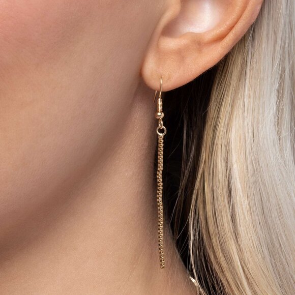 Dutiful Dance - Gold Necklace - Picture 3 of 3